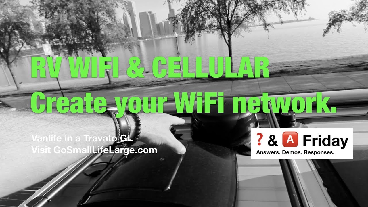 WIFI и Интернет для автодома: решение с Winegard и Verizon | Vanlife в Travato GL