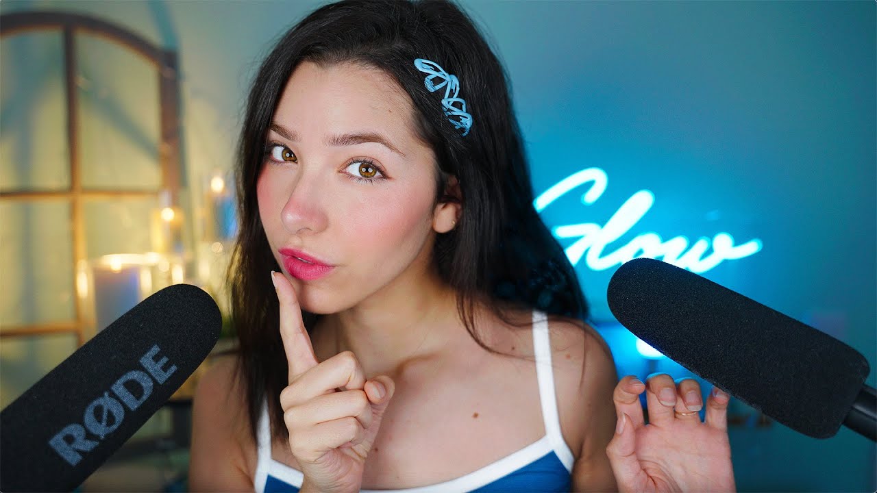 4K ASMR: Whispers up in your ears (Sensitive Mics)