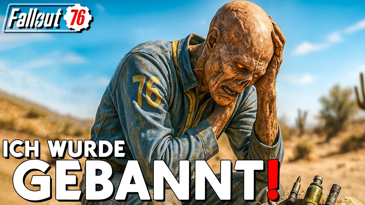 ICH WURDE GEBANNT - Wie mein F76 Account gesperrt wurde❗☢️ Fallout 76 Deutsch #2404 | 4K | 2025