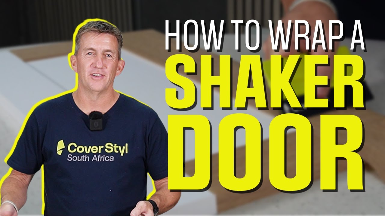 HOW TO WRAP A SHAKER DOOR