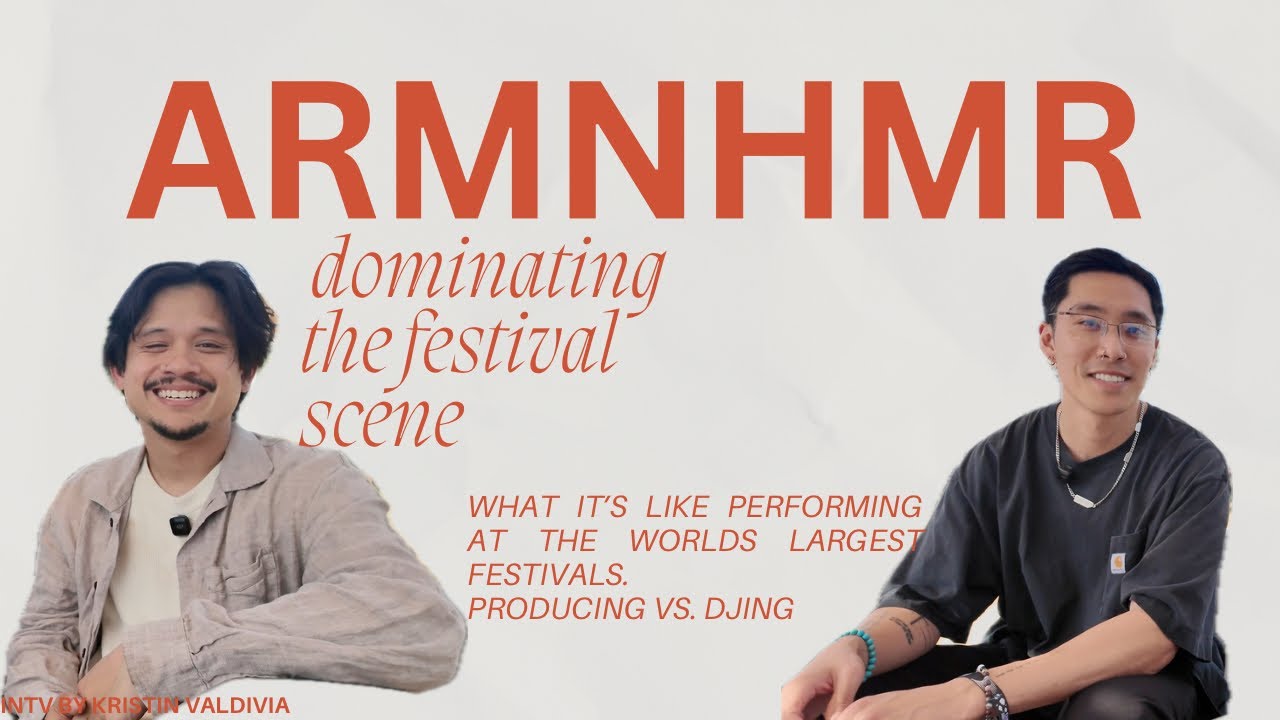 Full interview with West Coast Dj’s ARMNHMR after their Head in the Clouds set.