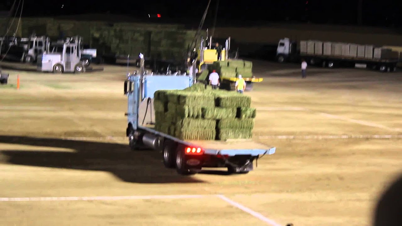 Hay Bucking Contest