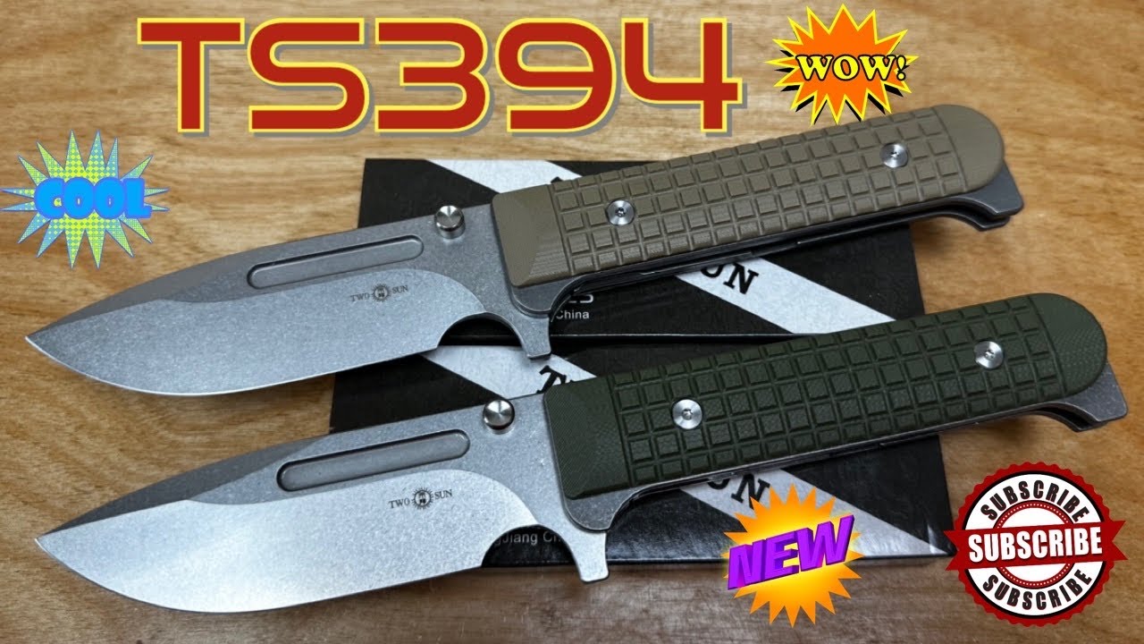 TwoSun TS394  The biggest folder from TwoSun knives yet ?