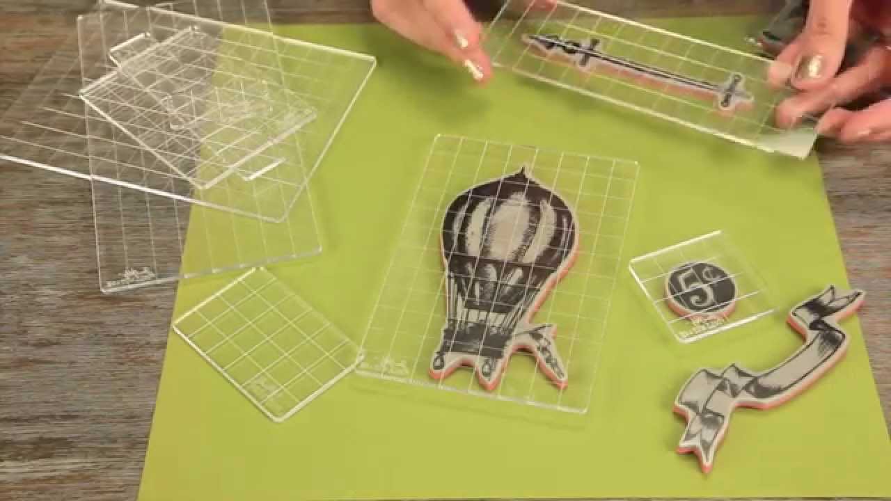 Stampers Anonymous//Tim Holtz - Acrylic Gridblocks Set