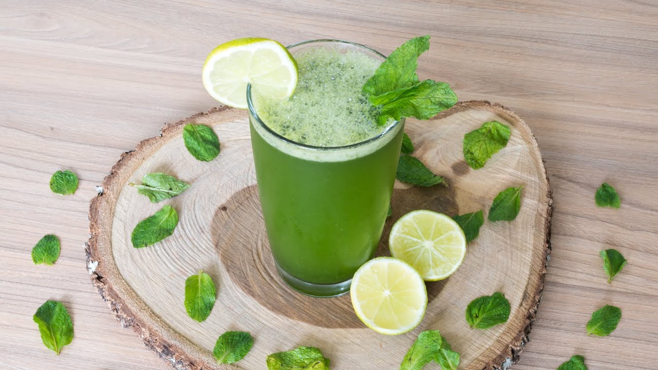Cómo hacer limonada de hierbabuena