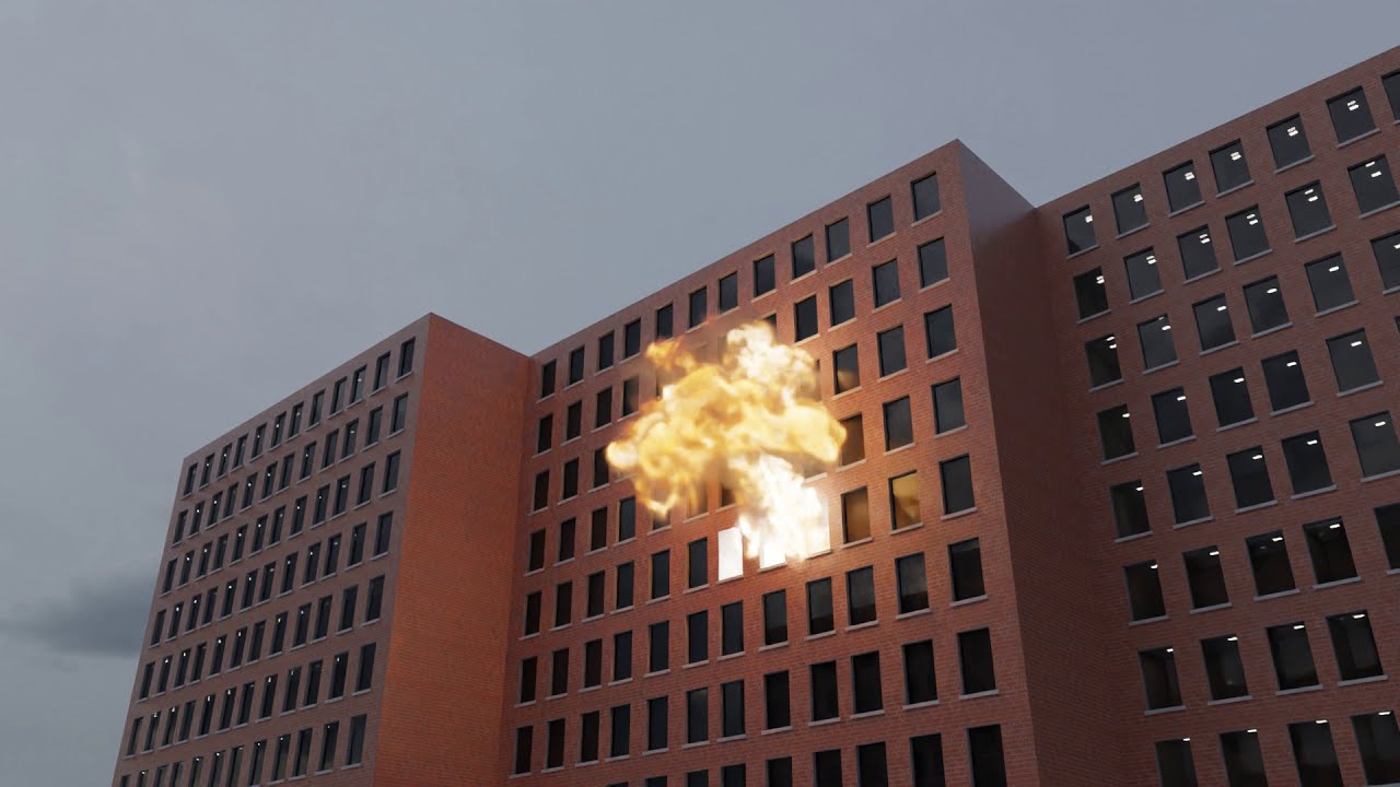 Building Window Explosion
