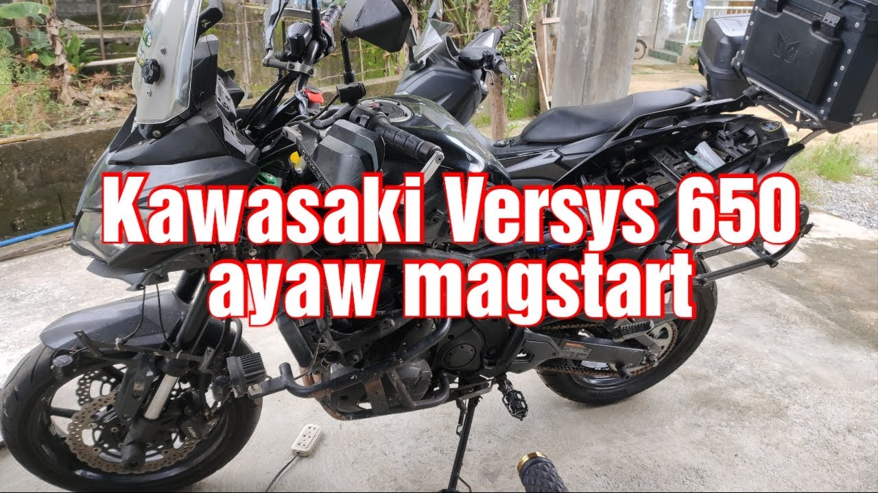 kawasaki versys 650 no start