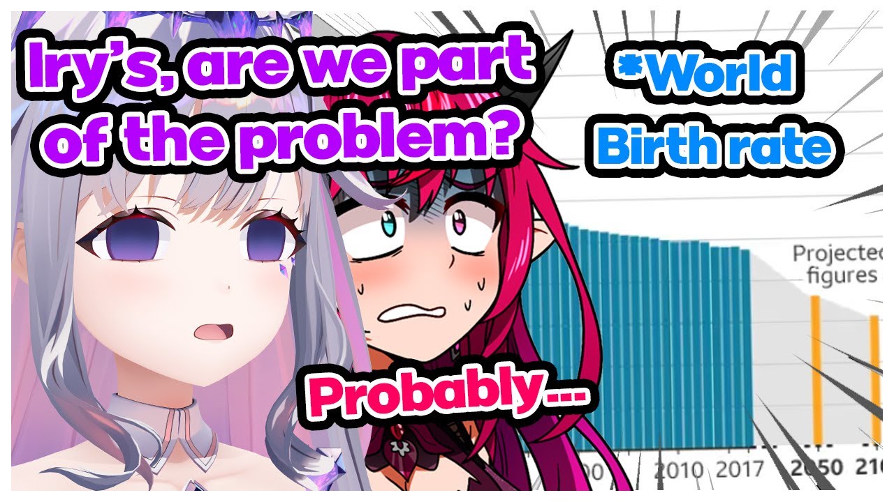Biboo and IRyS Can’t Deny They’re Part of the Reason Birth Rates Are Declining!!