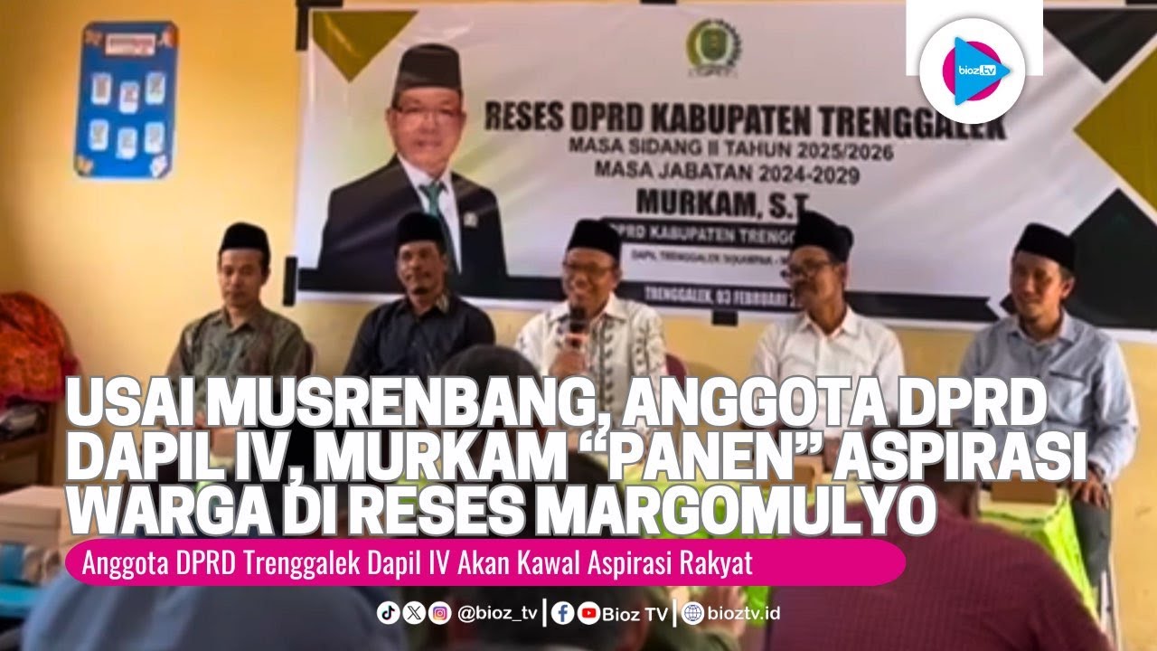 Usai Musrenbang, Anggota DPRD Dapil IV, Murkam “Panen” Aspirasi Warga di Reses Margomulyo - bioztv