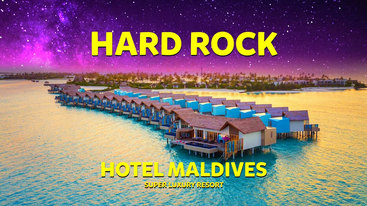 HardRock Hotel Maldives #travel #luxury #maldivesresort #beachlife #hardwork