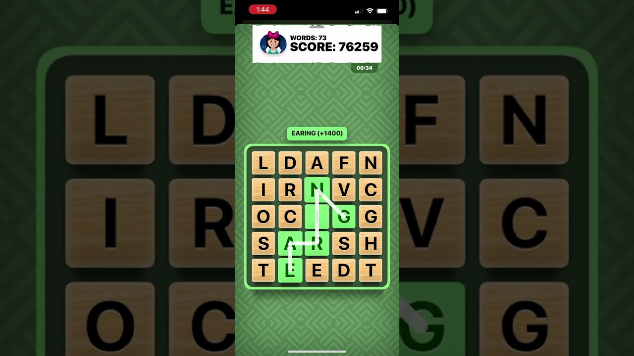 129.1k in 5x5 word hunt!
