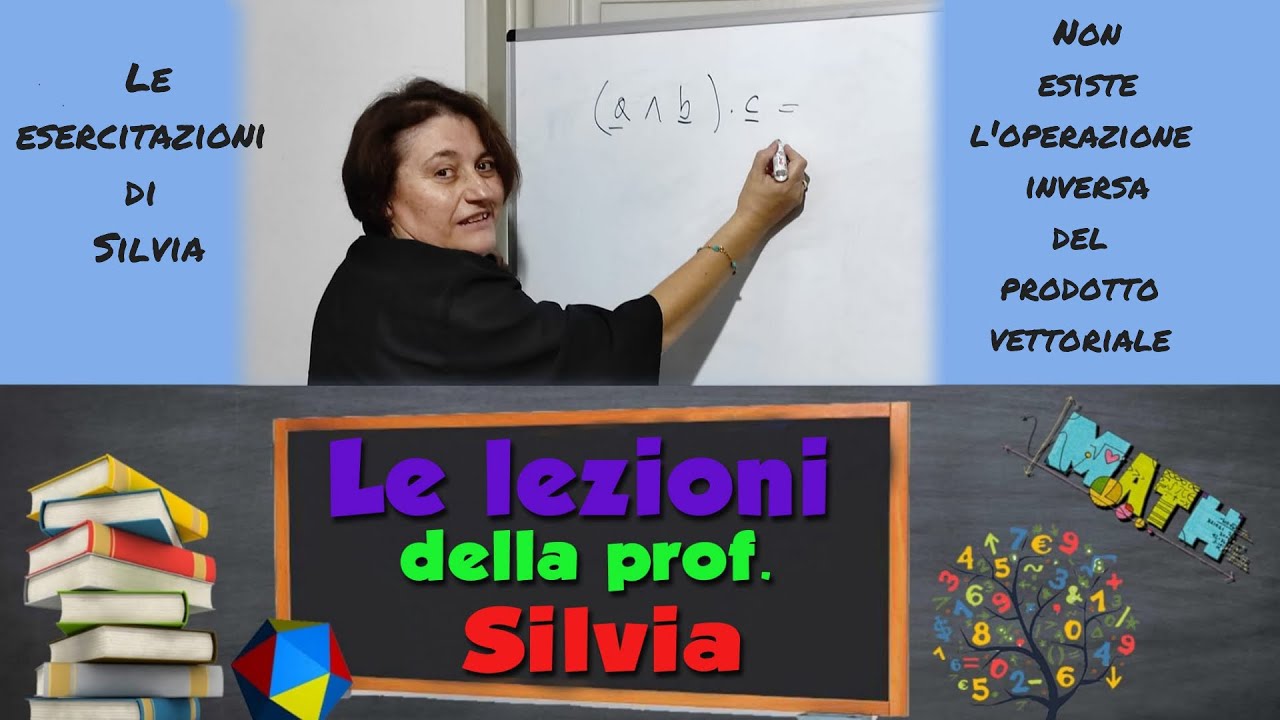 Non esiste l'operazione inversa del prodotto vettoriale ( 2 )