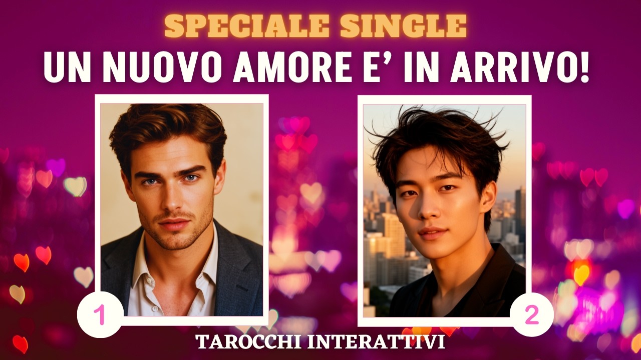 🔥 FERMA TUTTO! 💘UN NUOVO AMORE E' IN ARRIVO 💘 Tarocchi Interattivi💘Speciale Single
