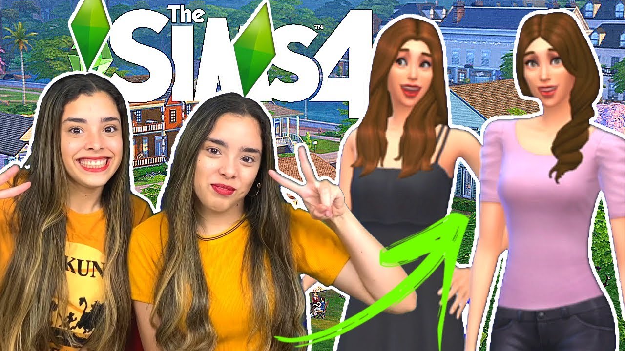 PRIMEIRA VEZ JOGANDO THE SIMS 4 !!! - (Milla & Milly)