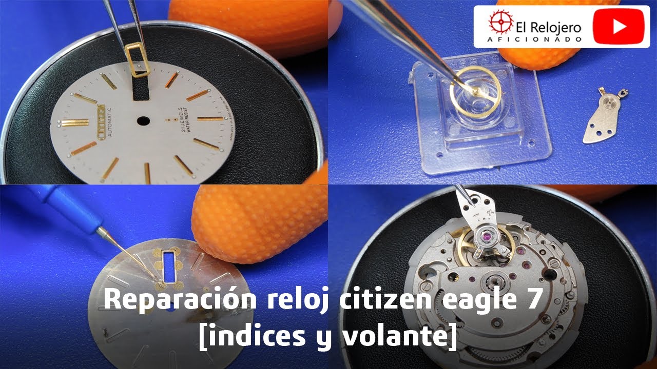CITIZEN Eagle 7 ремонт часов [индексы и баланс]