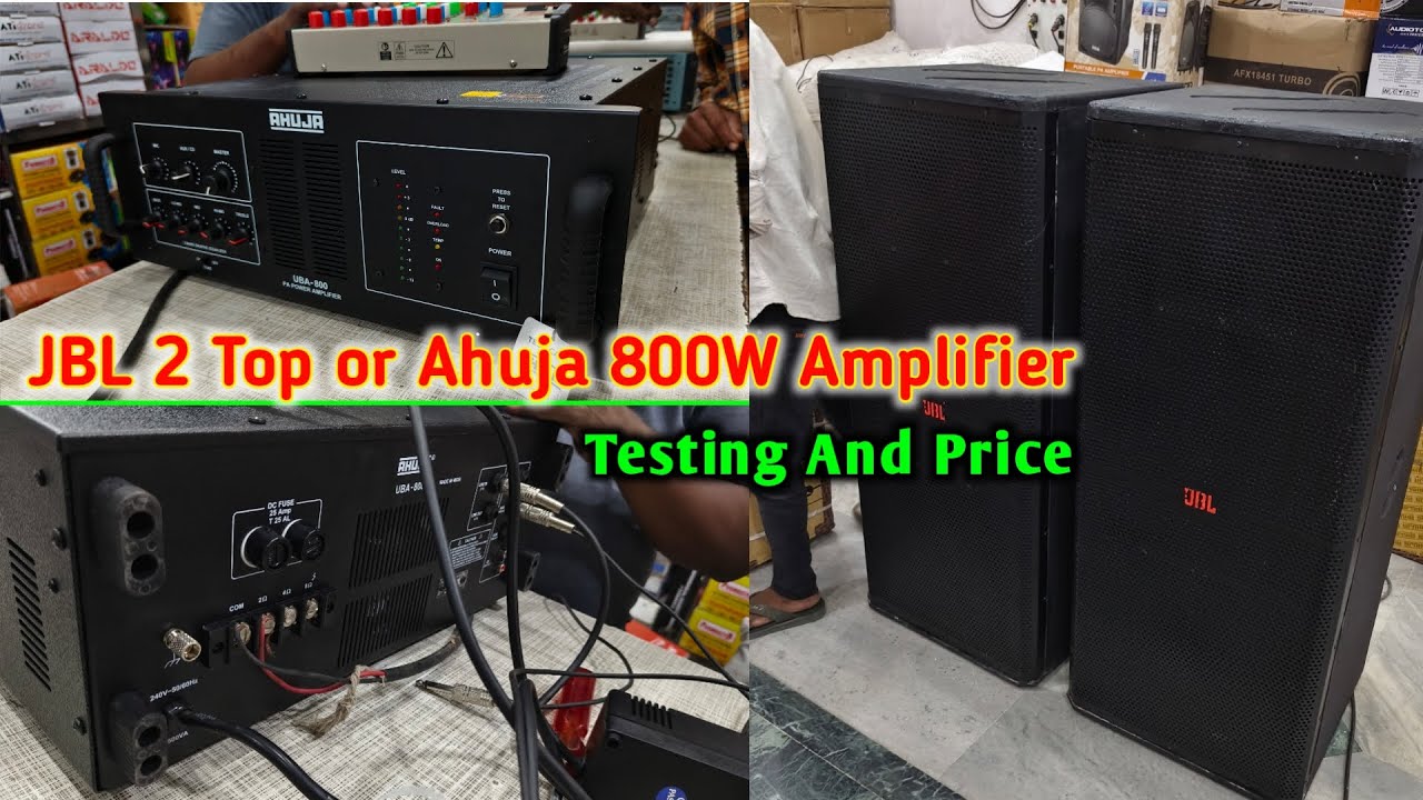 Ahuja UBA-800 Unboxing And Testing with Price 🤑 । Ahuja 800W पर कितना लोड डाले live देखो