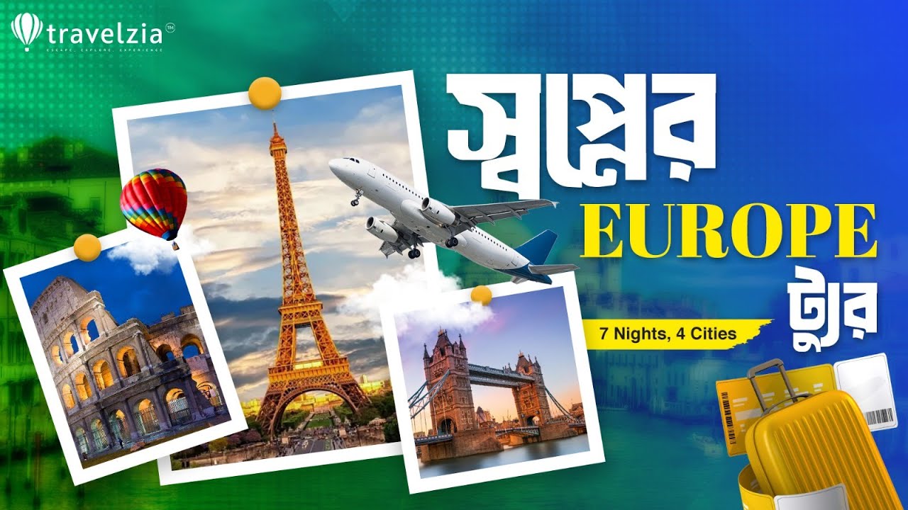 Europe Trip from India | 7N8D Royal Europe Tour | Budapest Vienna Salzburg Prague | Travelzia