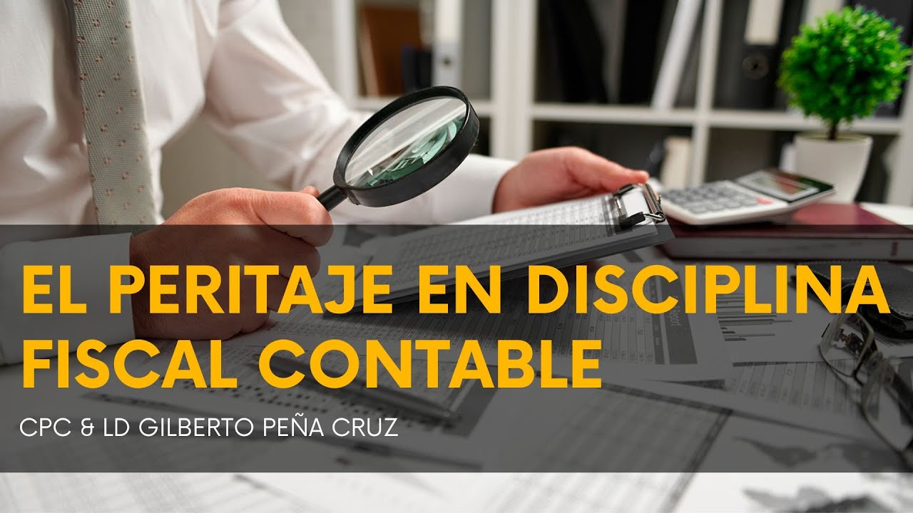 EL PERITAJE EN DISCIPLINA FISCAL CONTABLE l PART.  1