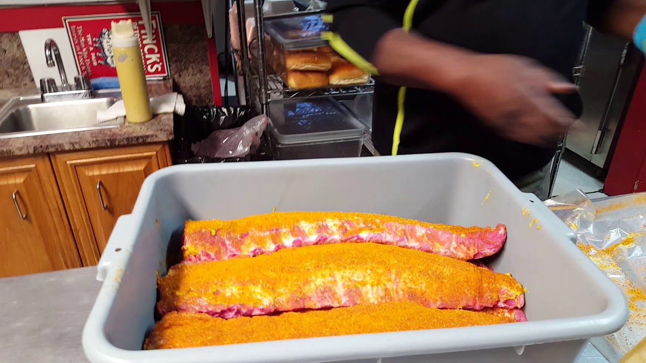 BBQ Catering: Preparing Baby Back Ribs