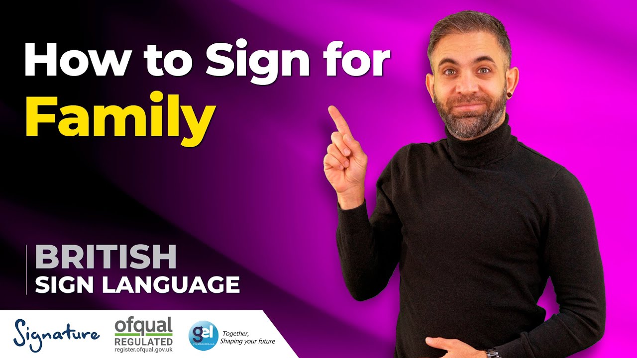 The Best Way to Sign off on Family!