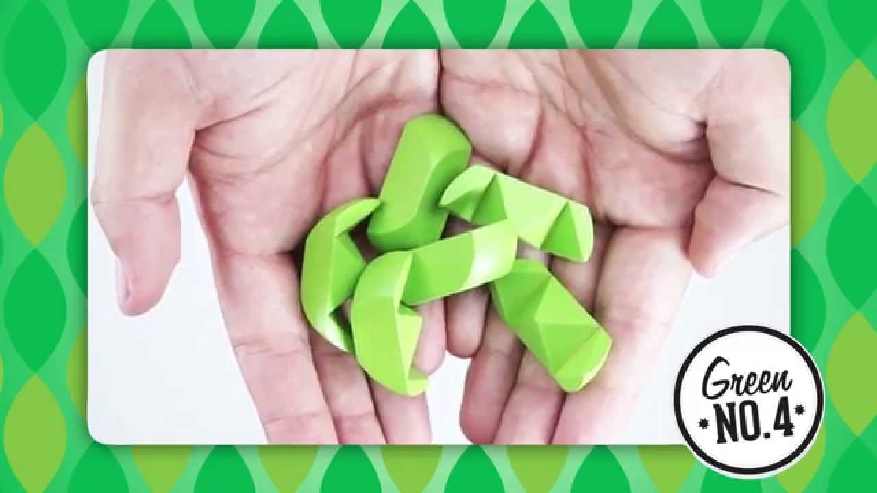 Colour Block Puzzles - Green Puzzle Solution