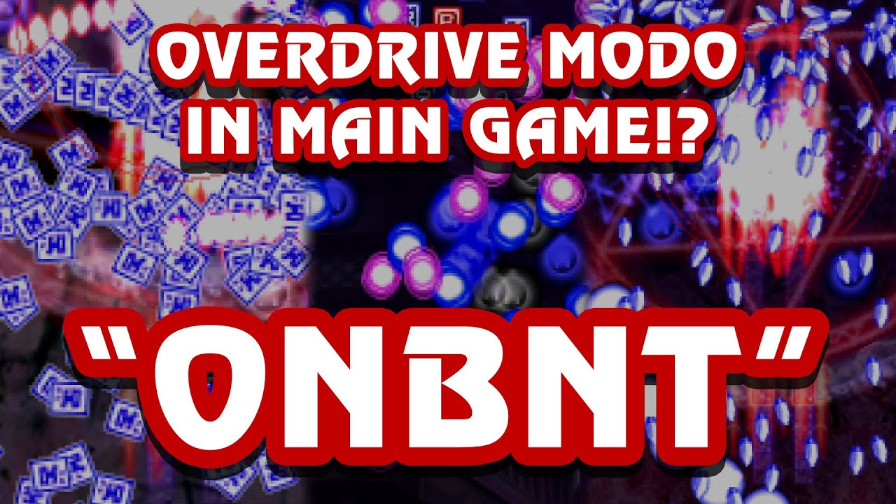 Forcing Overdrive Mode into Touhou 13's Main Game (Ten Desires | Overdrive No-Bomb No-Trance, Reimu)