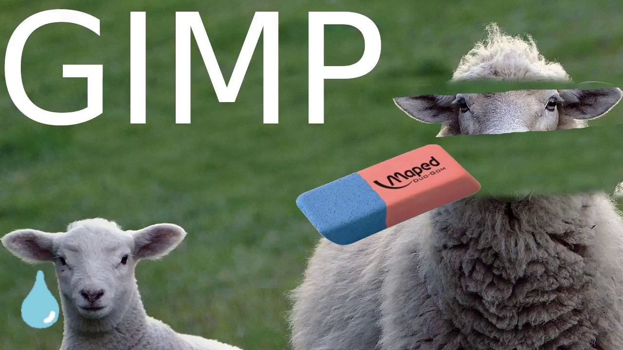GIMP 2.10 : Faire disparaître un objet ou un personnage dans une image