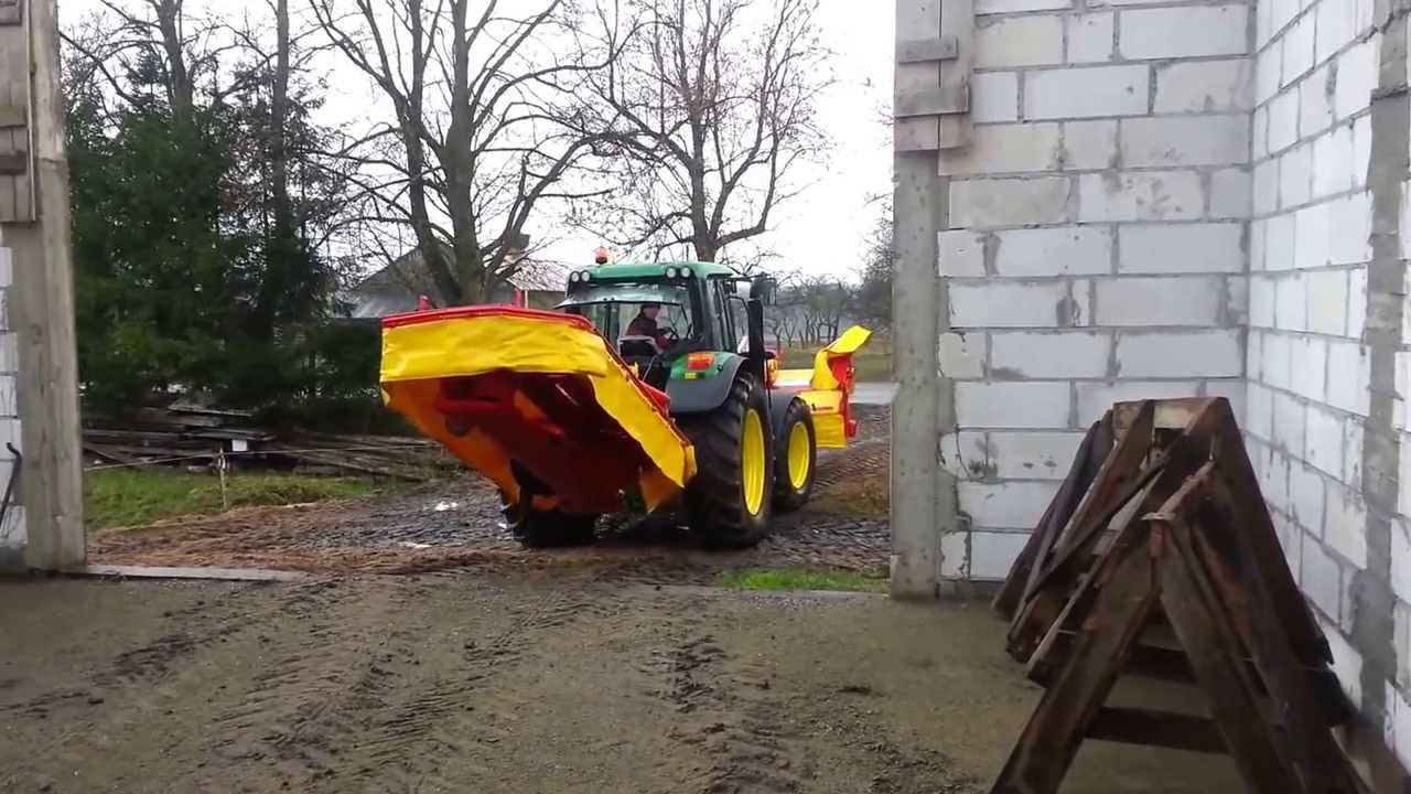 John Deere 6115M & Pottinger