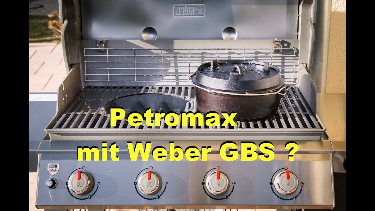 DUTCH OVEN PASST IN WEBER GBS SYSTEM? / TEST / dutch oven petromax