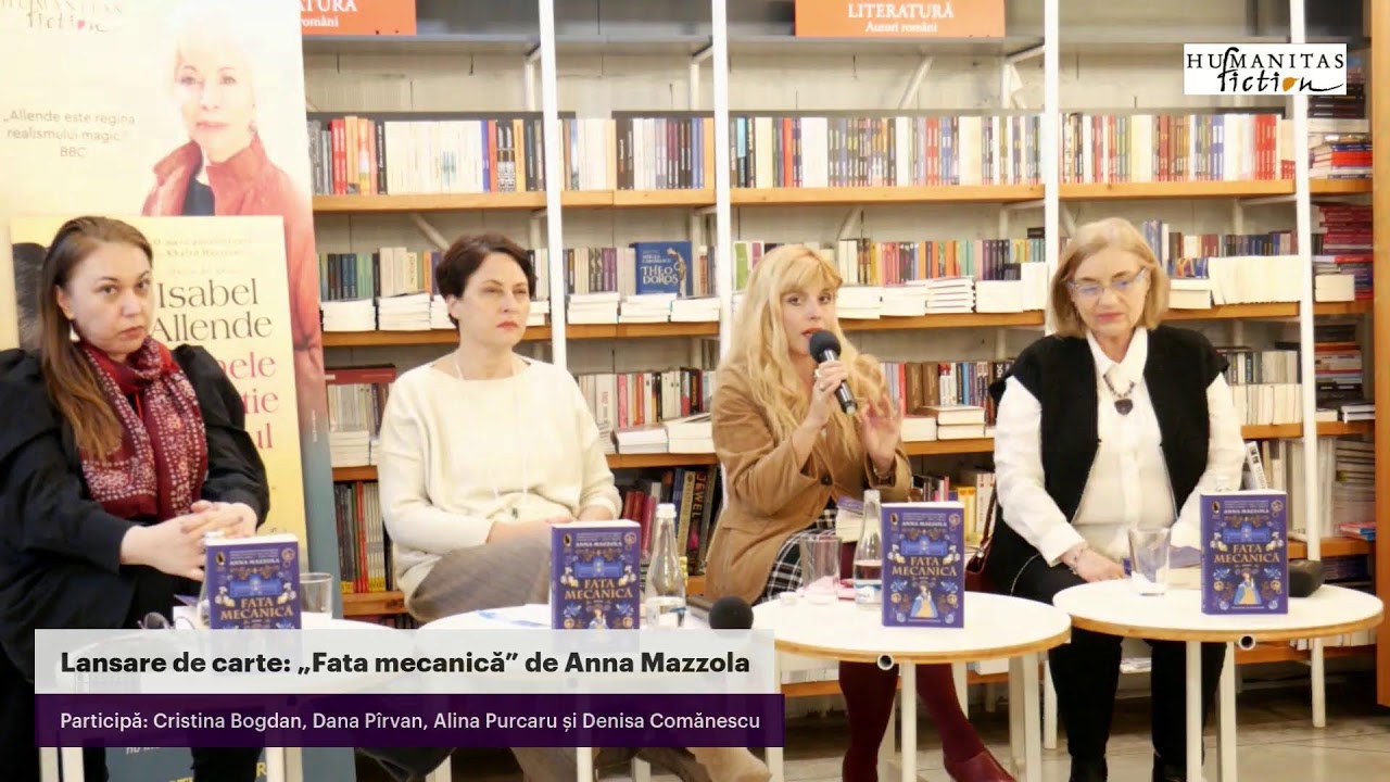 Lansare de carte: „Fata mecanică” de Anna Mazzola