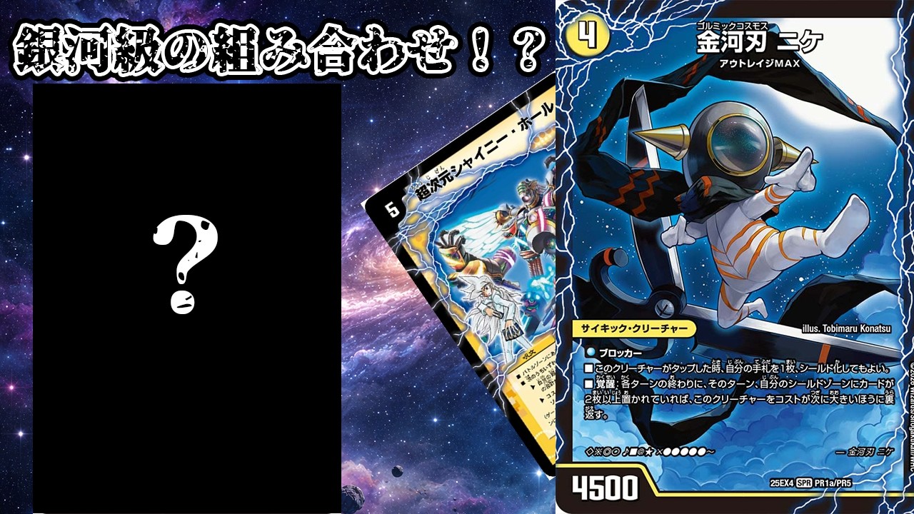 新しいニケがとあるカードと相性銀河級！？シャイニーホールを使ったリースニケ！【デュエマ/対戦動画】