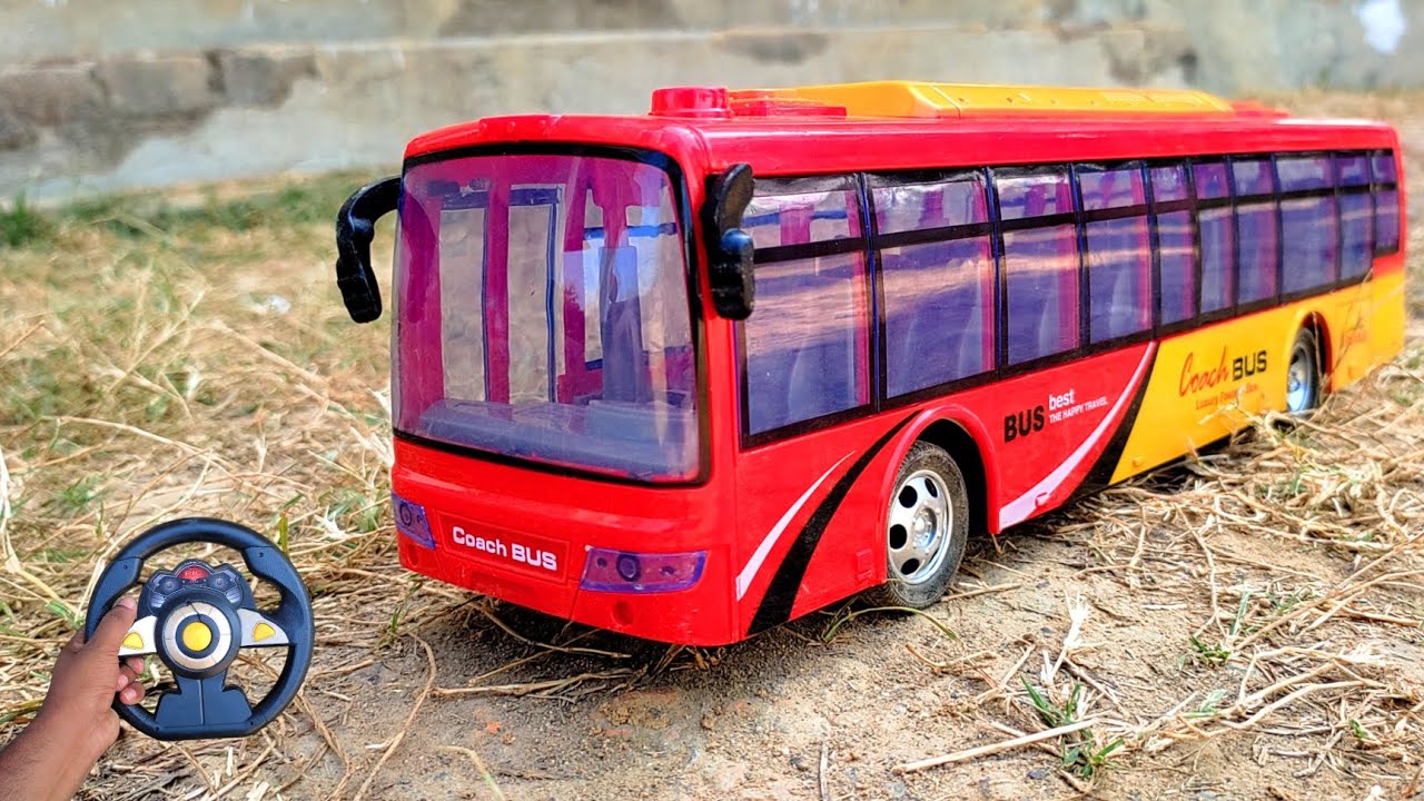 Remote Controlled Bus Unboxing & Testing #rcbus #rccar #unboxing