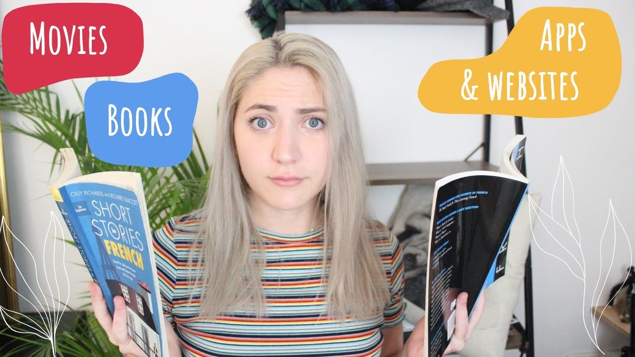 The BEST language learning TOOLS to learn FRENCH (my fav apps, books, movies...)