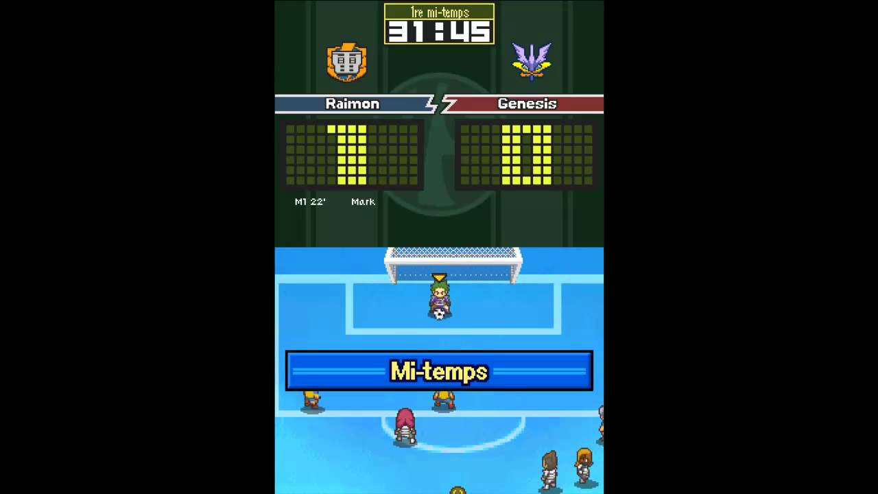 40) Inazuma Eleven 2 : Tempête de Glace - Match contre Genesis