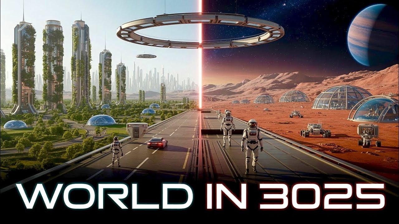World in 3025: AI, Colonies, and Digital Immortality | What Will the World Look Like in  Year 3025?