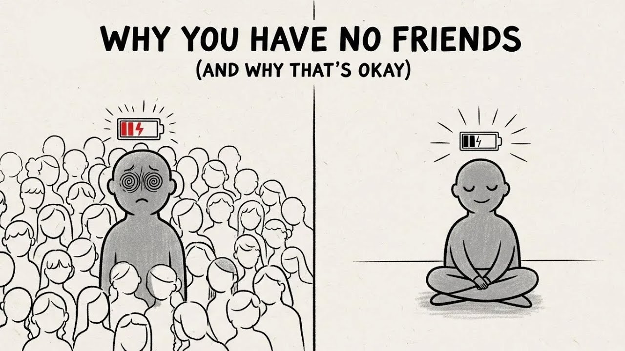 Why You Have No Friends (And Why That's Okay)