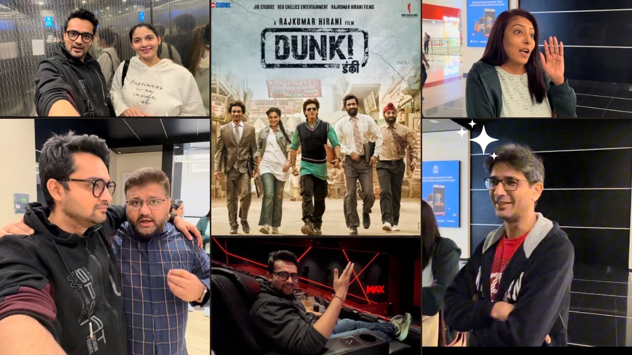 DUNKI &ldquo;Honest Theater Reaction&rdquo; - Empty Theater in UAE - follow @Simplethingstogether