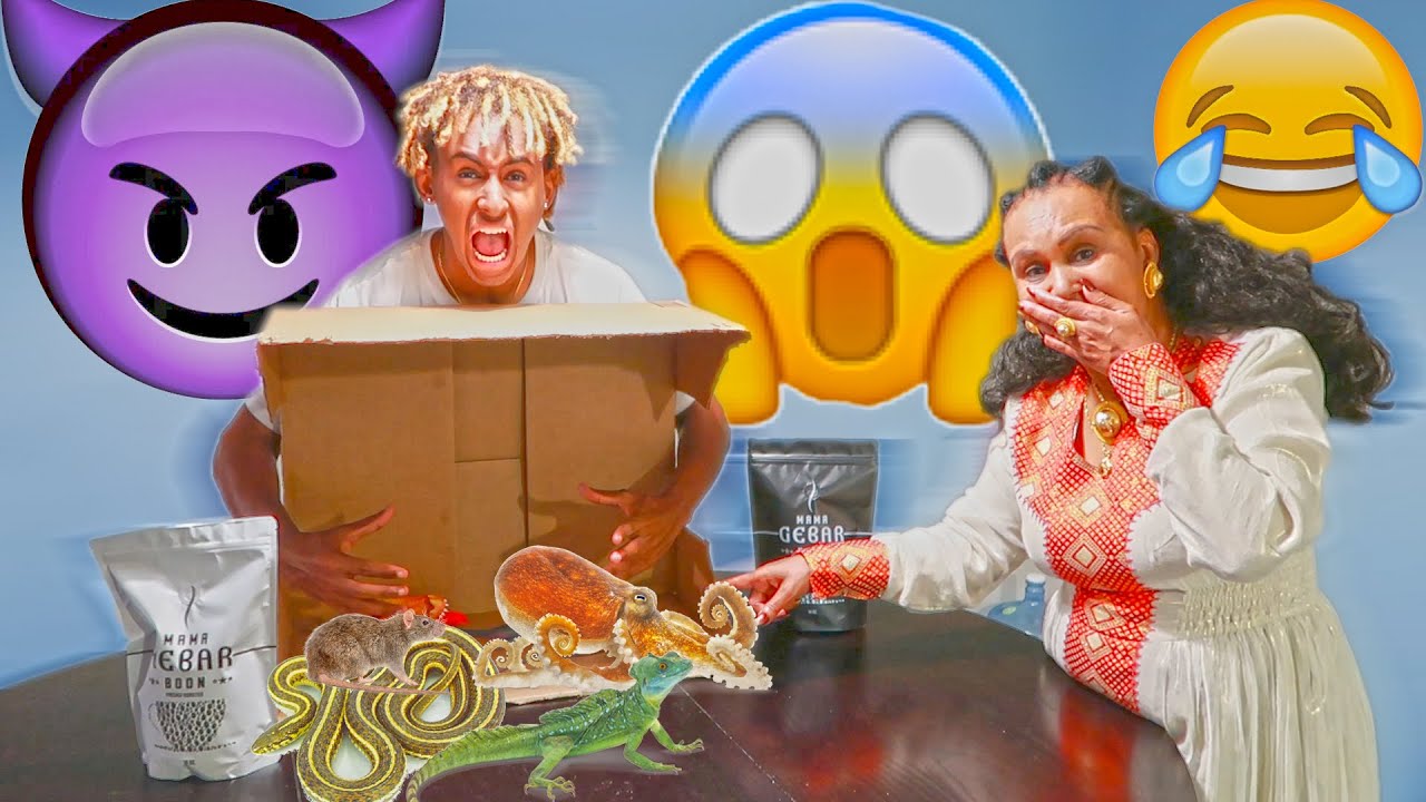 ኣብዚ ውሽጢ ባኮ እንታይ ኣሎ? WHAT'S IN THE BOX CHALLENGE w/ GEBAR *VERY FUNNY* 😂😂