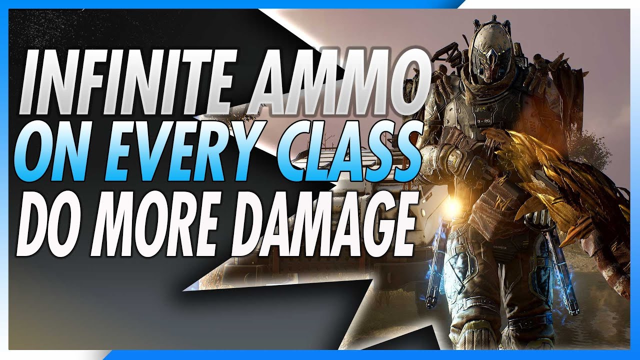 Outriders - INFINITE Ammo Trick For ALL CLASSES! Do WAY More Damage!