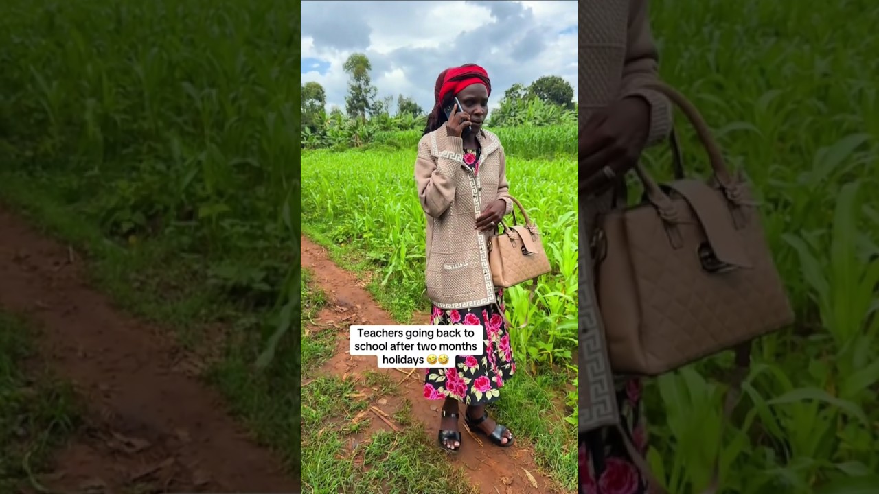 Dem wa FB - Teachers going to school after 2months holiday 🤣🤣