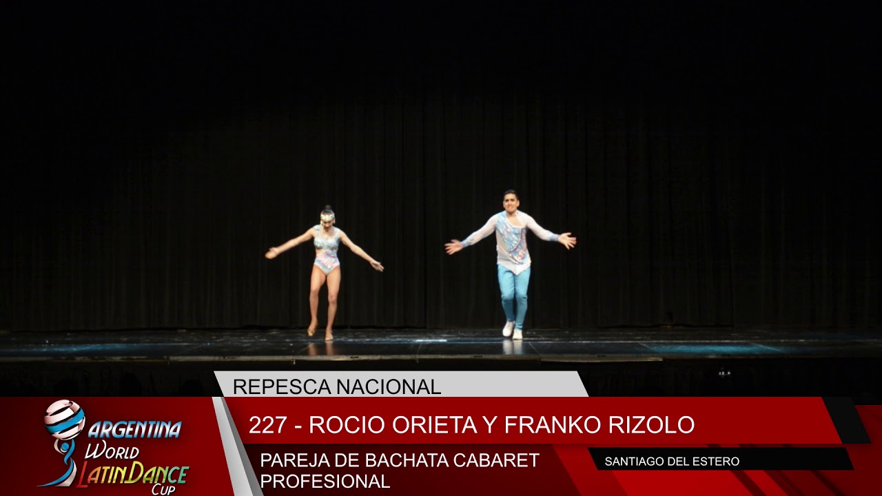ROCIO ORIETA Y FRANKO RIZOLO - ARGENTINA WLDC2018
