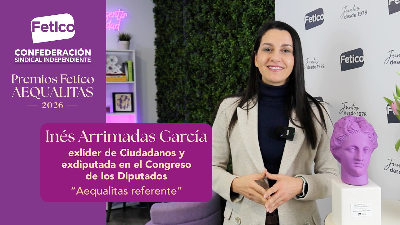 Premio Aequalitas Referente 2026 - Ines Arrimadas García