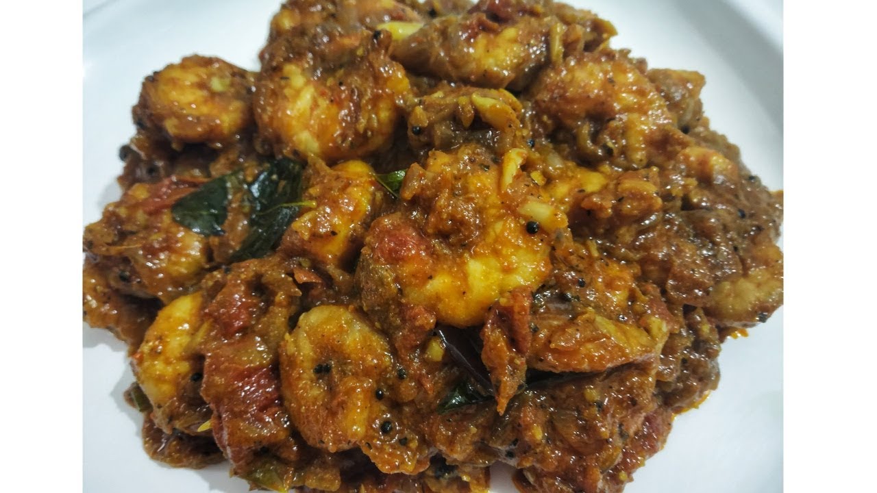 കൊഞ്ചുമസാല || chemmeen masala || Prawns masala || Recipe no: 11