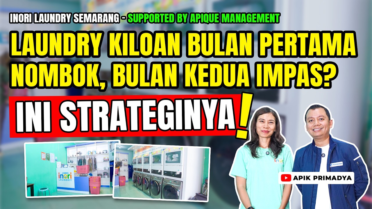 Laundry Kiloan Bulan Pertama Nombok, Bulan Kedua Impas? Ini Strateginya!