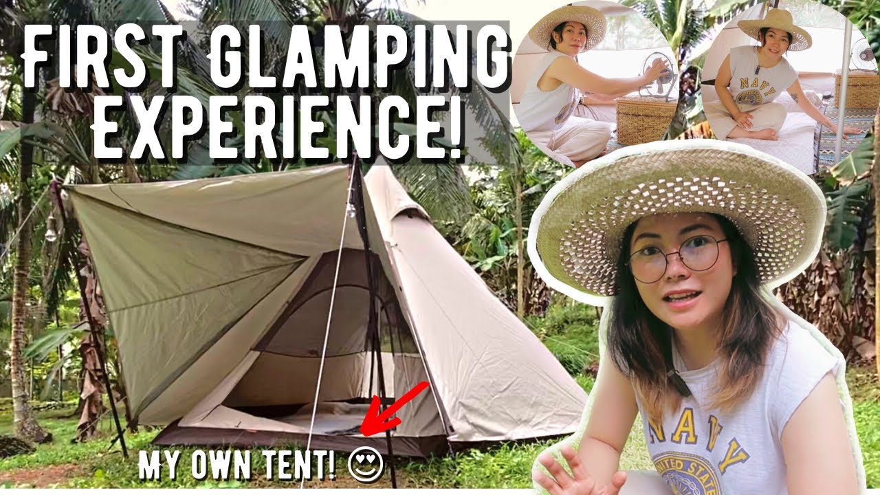 First Glamping In Our Farm! Our Set Up. | Yeng Constantino Vlogs |