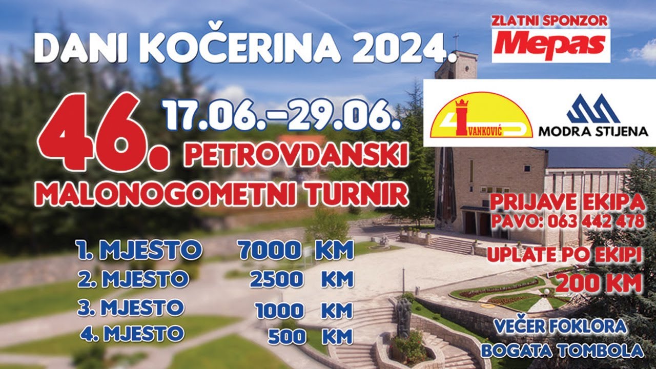 [livestream] 46. Petrovdanski turnir Kočerin / Caffe Pink - Amagal  / Finale