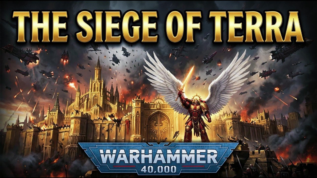 Warhammer 40K Lore | The Siege of Terra: Humanity's Darkest Hour