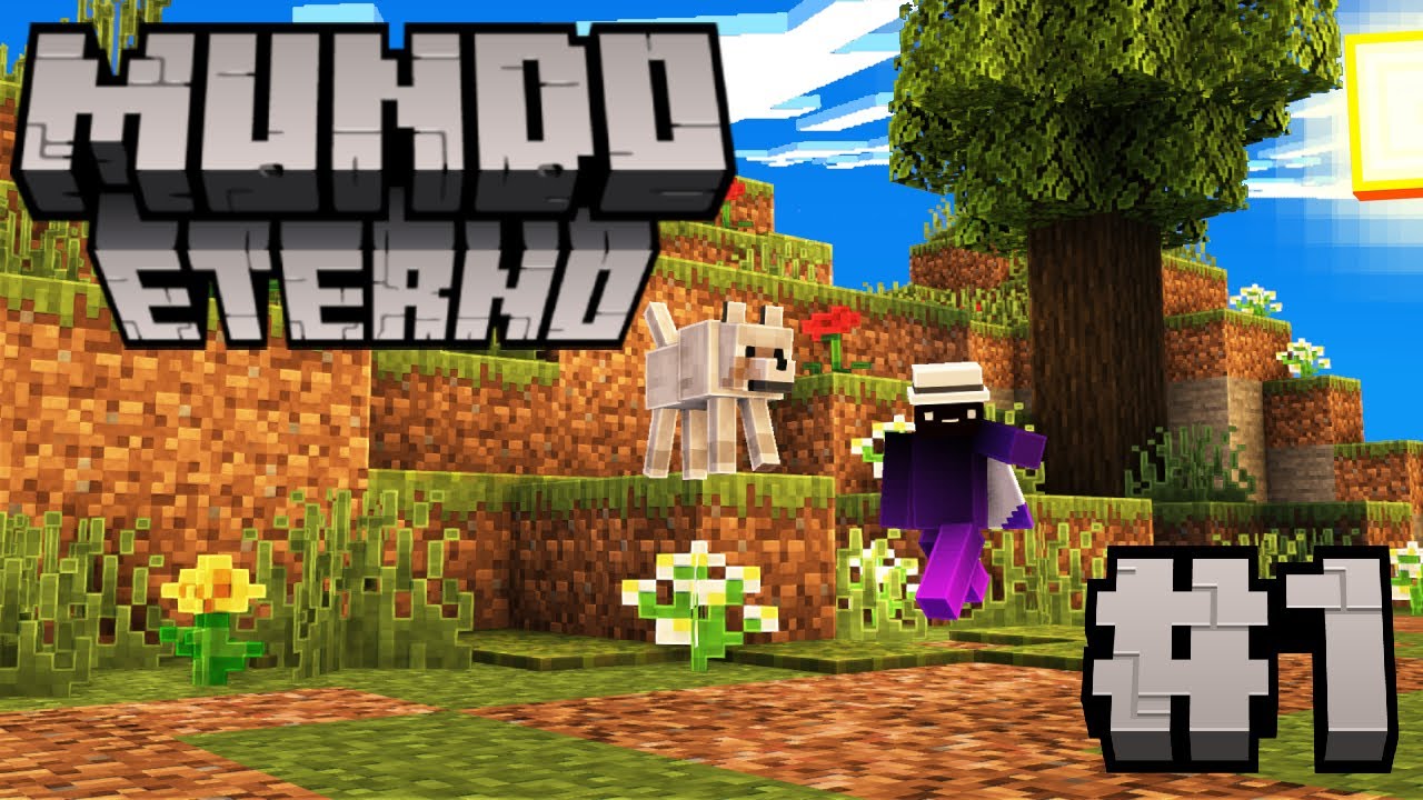 MUNDO ETERNO - Explorando o mapa!  Minecraft 1.21.8 ep1