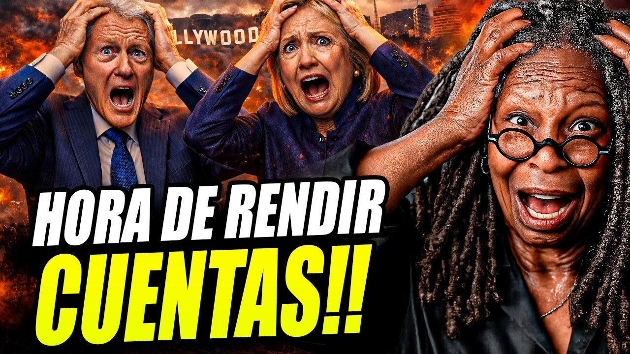 Whoopi Goldberg CENSURADA, los Clinton ATRAPADOS! Hollywood se DERRUMBA bajo Corrupcion de Epstein