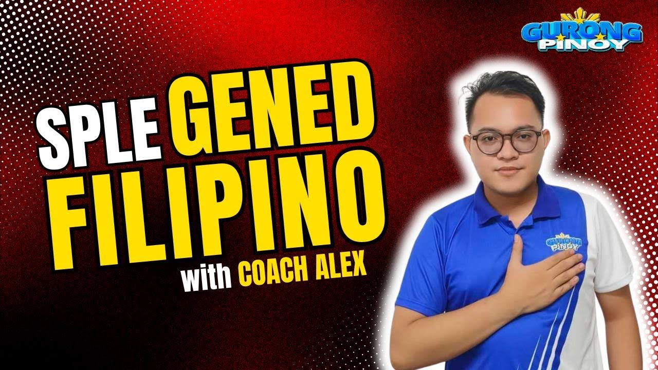 SPLE-LET: GENED Filipino Discussion (May 2, 2025)